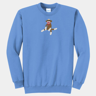 Sock Monkey - Core Fleece Crewneck Sweatshirt Thumbnail