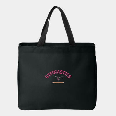 Gymnast on Balance Beam  - Essential Tote Thumbnail