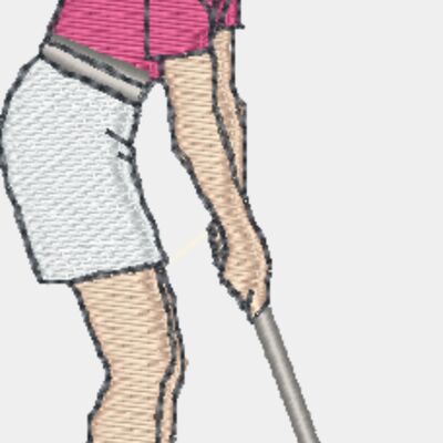 Lady Golfer RK0169 Thumbnail