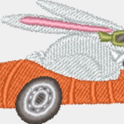 Bunny Rabbit Carrot Car Thumbnail