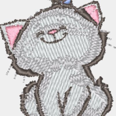 Kitten & Butterfly Thumbnail