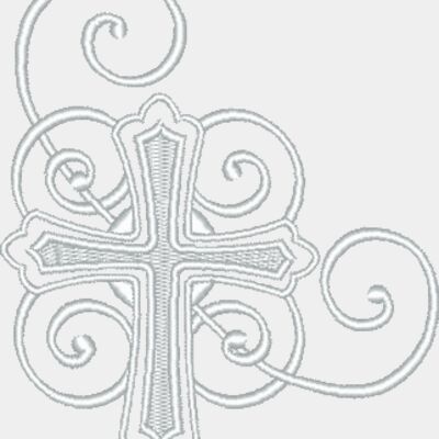Cross with Swirls  Thumbnail