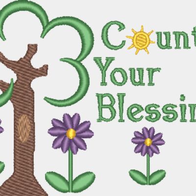Count Your Blessings Flower Garden Thumbnail