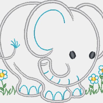 Elephant Baby Garden Thumbnail
