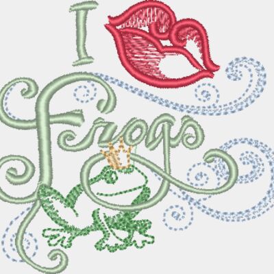 I Kiss Frogs F2451 Thumbnail