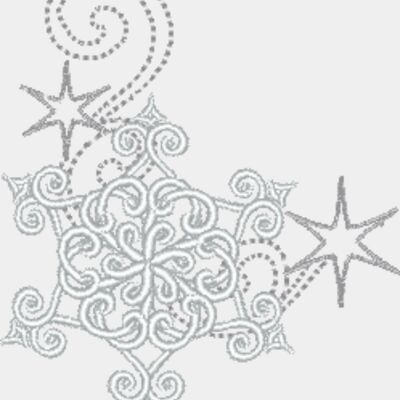 Snowflake & Swirls Corner Thumbnail