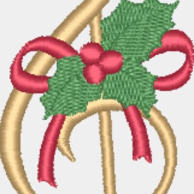 Christmas G Clef Thumbnail