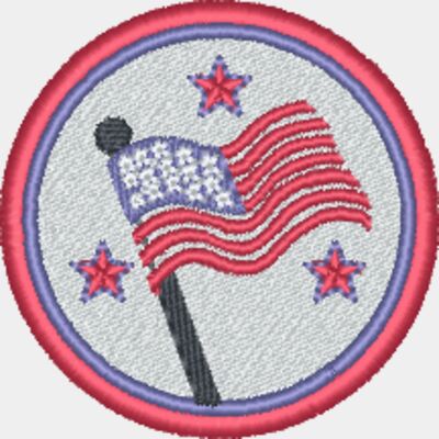 Flag & Stars 49-J1597 Thumbnail