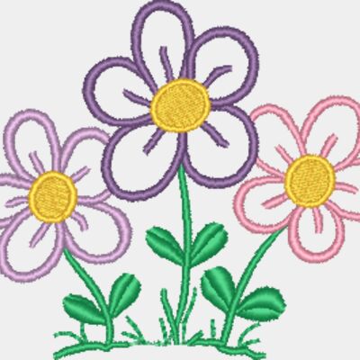 Flower Garden Cartoon Thumbnail