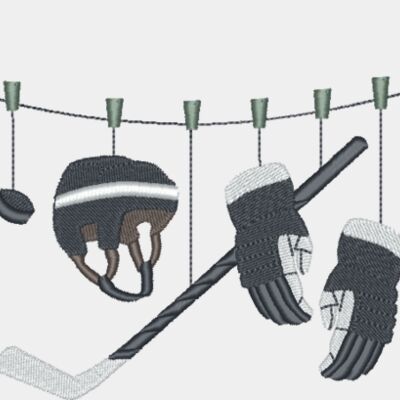 Hockey Clothesline L8010 Thumbnail