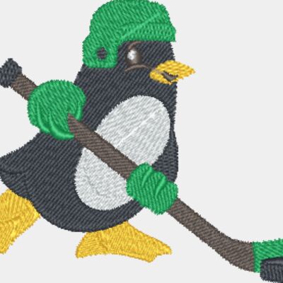 Hockey Penguin RK0077 Thumbnail
