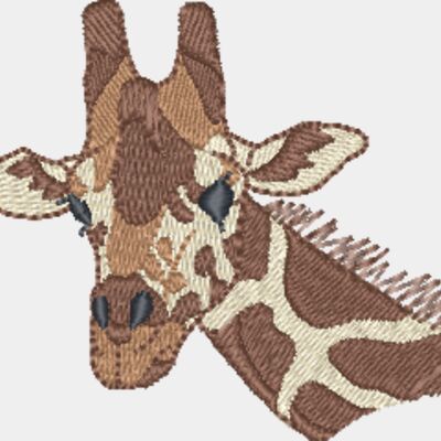Giraffe Head wl0944 Thumbnail