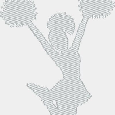 Cheerleader Silhouette Thumbnail