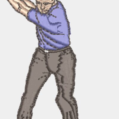 Golfer Man RK0196 Thumbnail