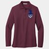 Ladies Silk Touch Long Sleeve Polo Thumbnail