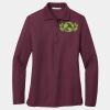 Ladies Silk Touch Long Sleeve Polo Thumbnail