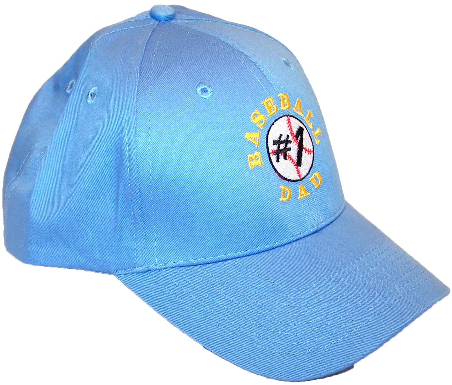#1 Baseball Dad Baseball Hat