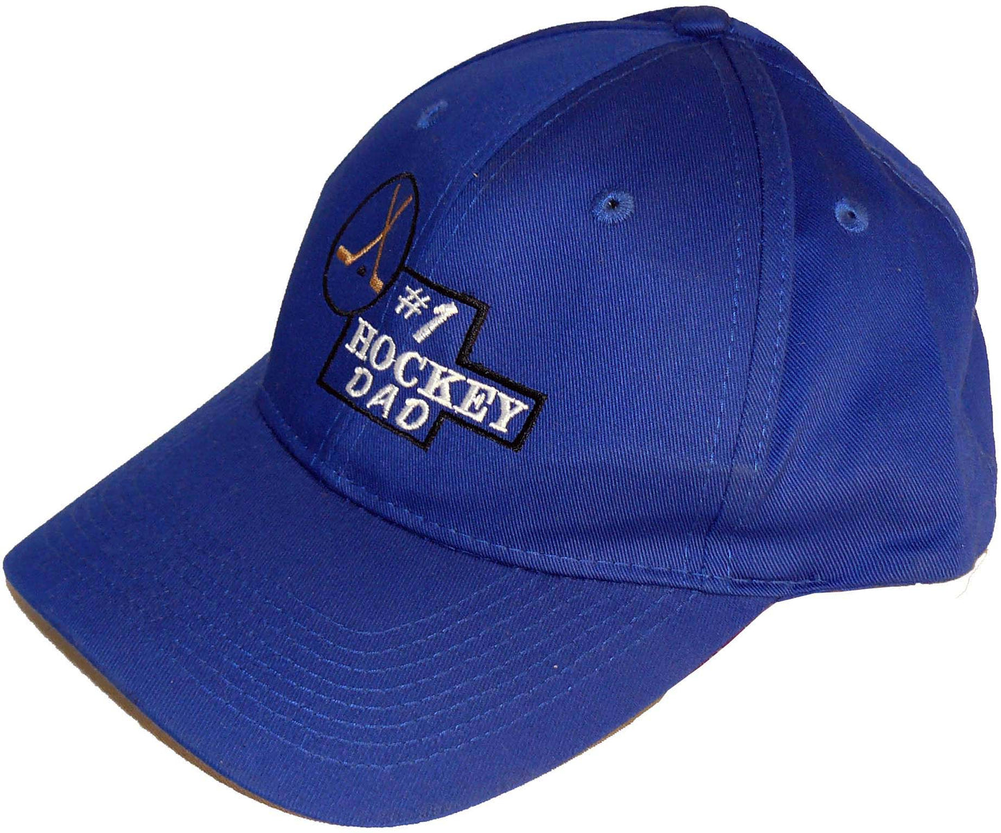#1 Hockey Dad Baseball Hat